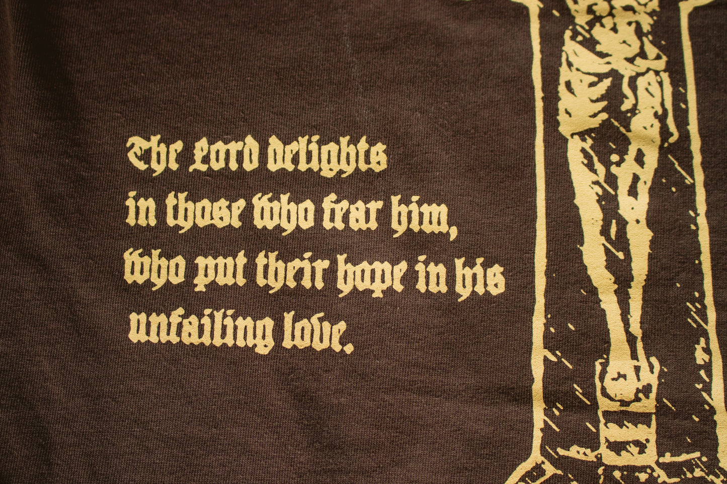 Know Hope Crucifixion Heavyweight Tee